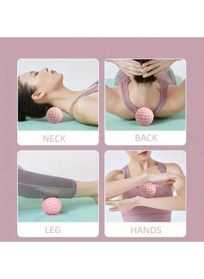 كرة الفاشيا الخضراء لاسترخاء العضلات والياقة البدنية واليوجا والجيم المنزلي والتدليك - Image 4