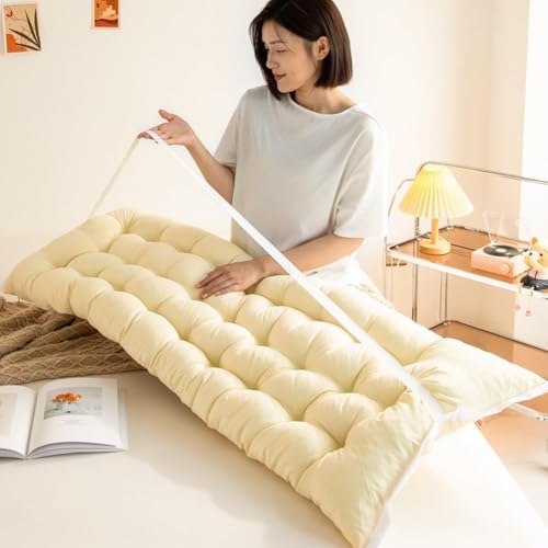 aeTHEric Velvet Rectangular Headboard Pillow/Bed Backrest Pillow/Long Support Pillow for Reading,Bed Bolster Lumbar Cushion (150cm x 13cm x 51cm) - Image 4