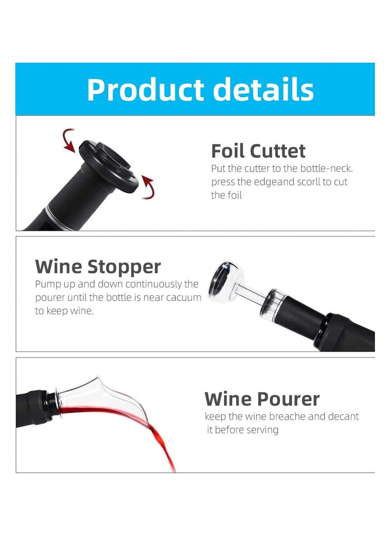 Generic Electric Bottle Opener For Red Wine, Foil Cutter Automatic Red Wine Openers, Kitchen Accessories Gadgets, Bottle Opener  - Image 3