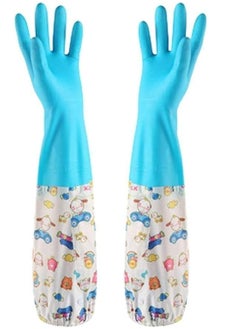 Pair of Long Silicone Kitchen Gloves Multicolor - pzsku/ZD9A422854C94D89F83C6Z/45/1741354241/764e51db-e943-4c41-b4e9-3be47799aee2