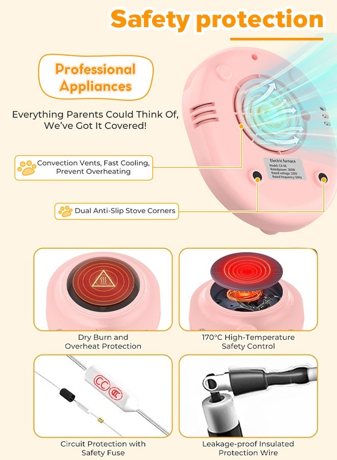 Children's real cooking mini small kitchen toy - Image 4