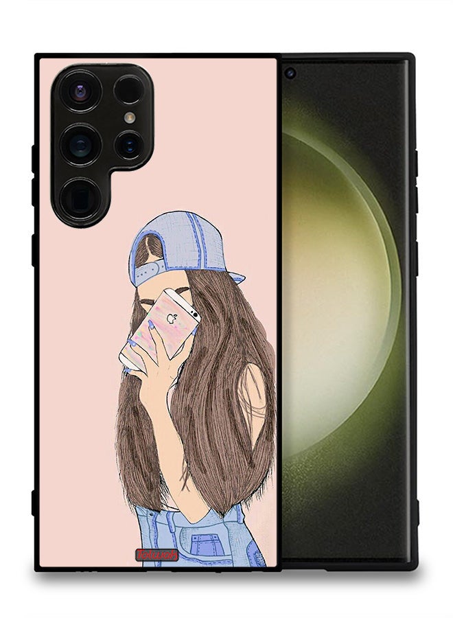 Tolwak Samsung Galaxy S23 Ultra 5G Protective Case Cover Making Selfies - Image 2