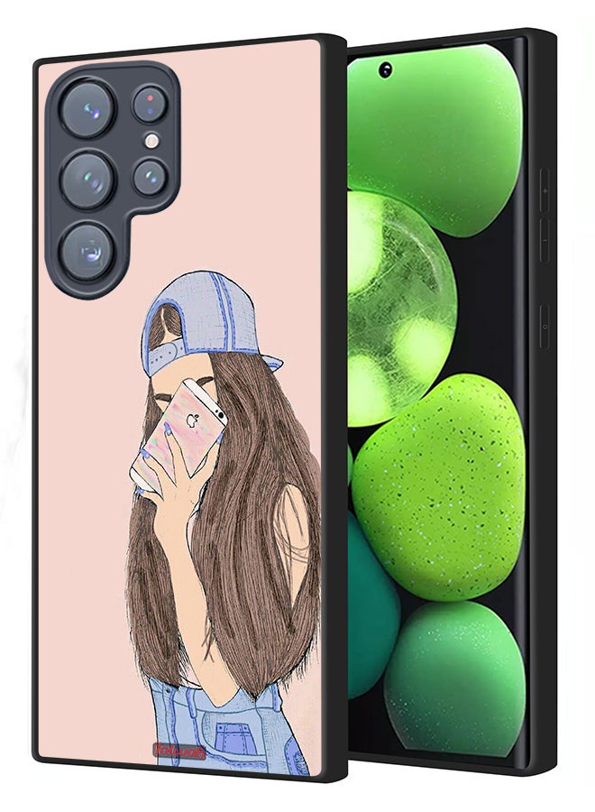 Tolwak Samsung Galaxy S23 Ultra 5G Protective Case Cover Making Selfies - Image 1