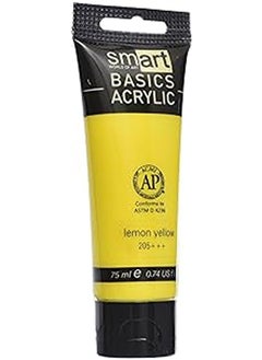 Smart STK1-701 High Quality Basics Acrylic Color Tube 75ml (205+++) - Lemon Yellow