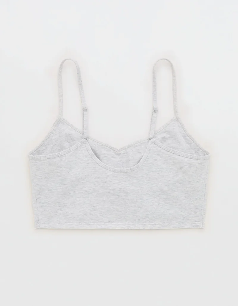 Aerie  Superchill Cotton Ruched Bra Top for Women | Best Price UAE