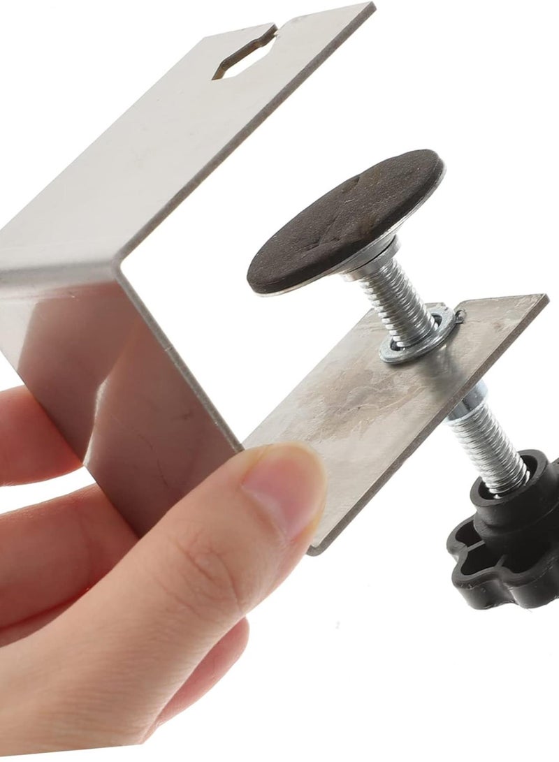 GGOOT Pcs Cabinet Hardware Drawer Installation Tool Stainless Steel Fixing Clip Offset Drawer Clamps Large Clamping Area Easy Operation - Image 4