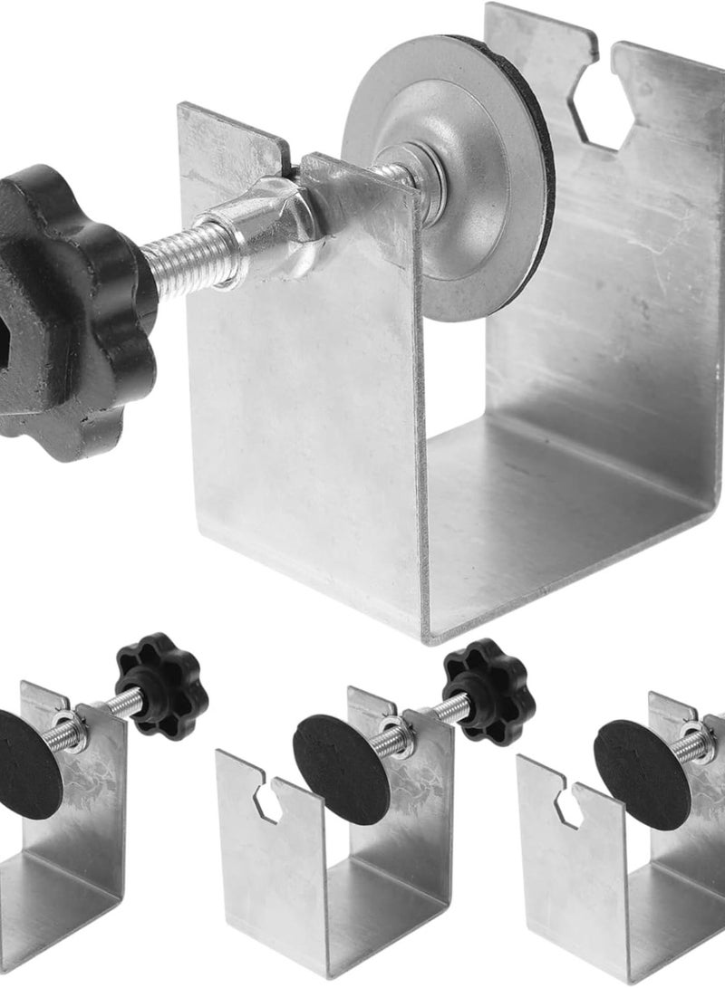 GGOOT Pcs Cabinet Hardware Drawer Installation Tool Stainless Steel Fixing Clip Offset Drawer Clamps Large Clamping Area Easy Operation - Image 1