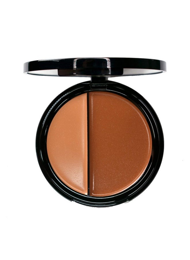 EVE PEARL Hd Dual Foundation Full Coverage Long Lasting Everyday Make Up Non Greasy Lightweight Texture Vitamin E Skincare (Dark)  - Image 1