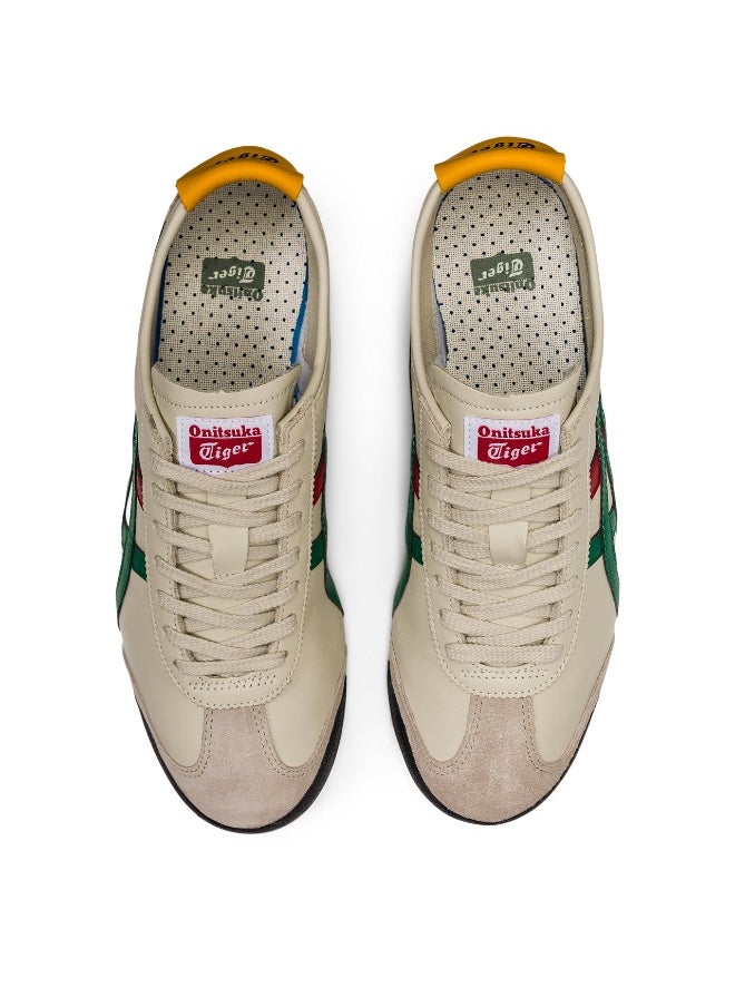 Onitsuka Tiger Tiger Mexico 66 SD Birch Green Red Yellow Cycling Shoe For Outdoor  - Image 3