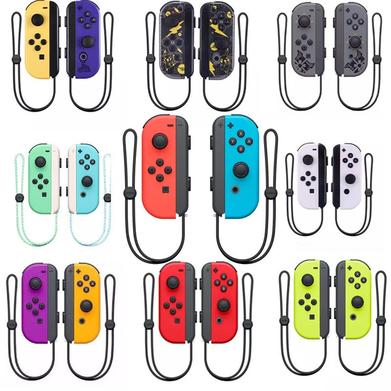 جهاز اللعب Joycon مع مقابض اليسار واليمين الانفجارية عبر الحدود - مقبض سوايتش بلوتوث صغير - إمداد مباشر من المصنع - لون أبيض - Image 4