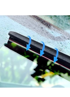 KASTWAVE 4 Pieces Car Wiper Blade Replacement Strip 32" Rubber Frameless Windshield Wiper Strip, DIY Adjustable Boneless Windscreen Blade Refills  - Image 3