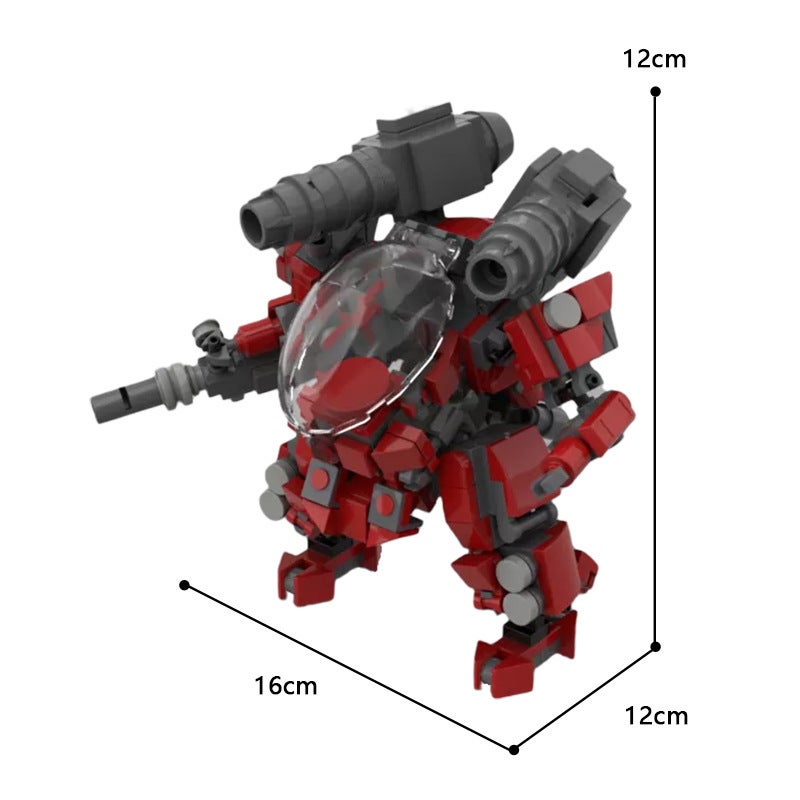 Alpha Squad-02 War Machine Can Carry Miniature Block Model Ornament - Image 1