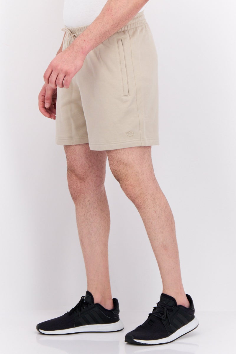 adidas Originals Men Sportswear Fit Training Shorts, Tan  - Image 2