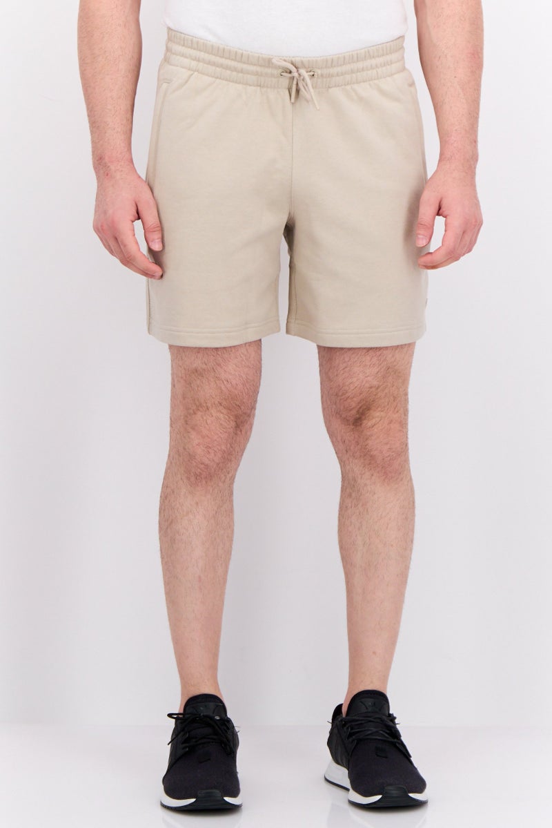 adidas Originals Men Sportswear Fit Training Shorts, Tan  - Image 1