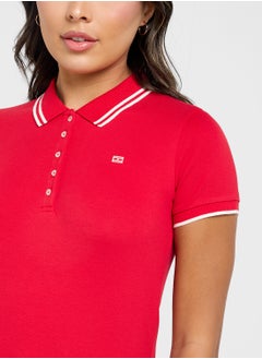 TOMMY HILFIGER Sporty Slim Polo T-Shirt  - Image 3