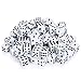 Brybelly Bulk Dice for Board Games Casino Games Tabletop RPGs D6 Standard 16mm Game Dice Pack White 100 Count - Image 2