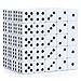 Brybelly Bulk Dice for Board Games Casino Games Tabletop RPGs D6 Standard 16mm Game Dice Pack White 100 Count - Image 4