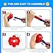 spring flower Fort Building Kit for KidsSTEM Construction Toys Educational Gift for 4 5 6 7 8 9 10 11 12 Years Old Boys and GirlsUltimate Creative Set for Indoor Outdoors Activity200 PcsOriginal - Image 4