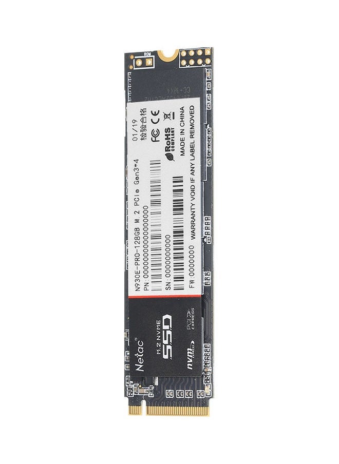 NIBEMINENT - N930E Pro M.2 2280 SSD Gen3 x 4 3D MLC/TLC NAND Flash Solid State Drive Black - Image 1
