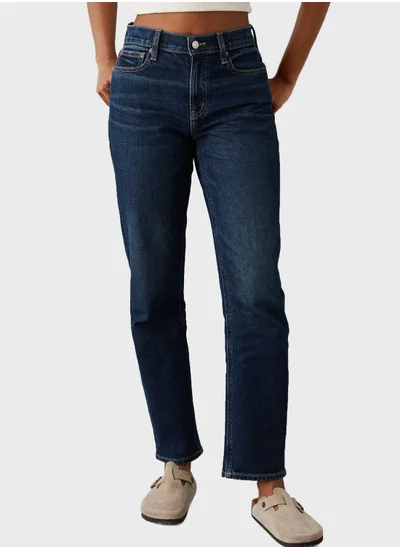 American Eagle High Rise Ankle Jeans
