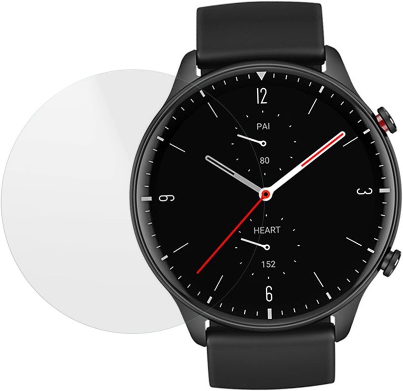 4Pcs Tempered Glass Screen Protectors for Forerunner Smartwatch High Definition Clarity Scratch Easy Installation Precision Cut Protective Films - Image 3