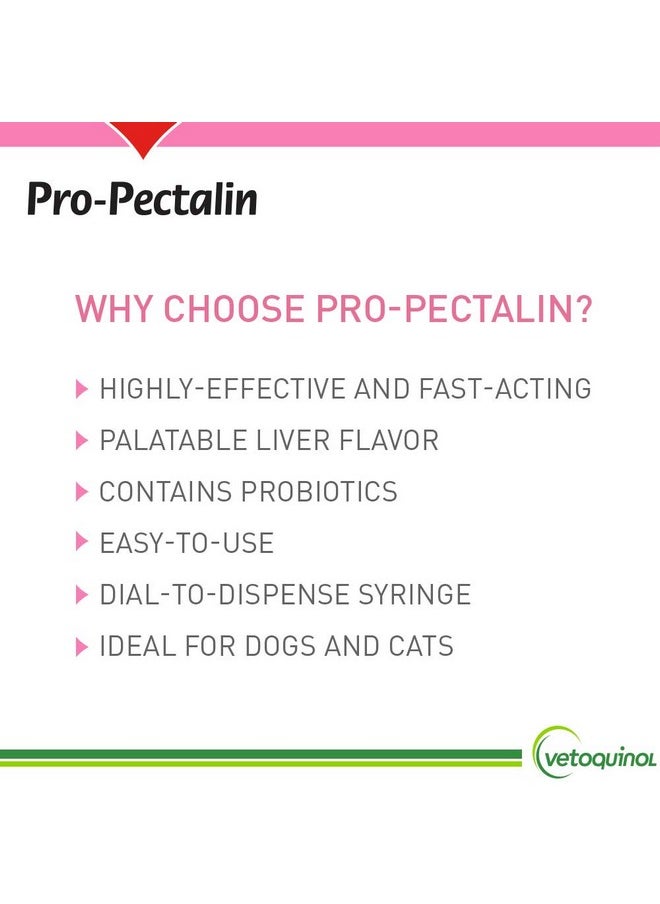Vetoquinol ProPectalin Chewable Tablets For Dogs & Cats  250Ct, Beef Liver Flavor  Helps Reduce Occasional Loose Stool & Diarrhea, Balance Gut Ph, Support Normal Digestion & Intestinal Flora  - Image 3