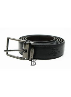 LACOSTE Lacoste Men's Reversible Leather Belt And 2 Buckles Gift Set  - Image 2