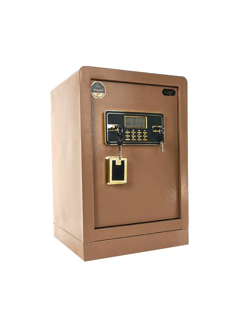 LOTFY GROUP Semi-armored safe with electronic lock and 2 keys and knob for enhanced security.H60*W40*D34CM 55KG - Image 1