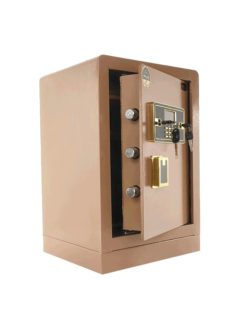 LOTFY GROUP Semi-armored safe with electronic lock and 2 keys and knob for enhanced security.H60*W40*D34CM 55KG - Image 2
