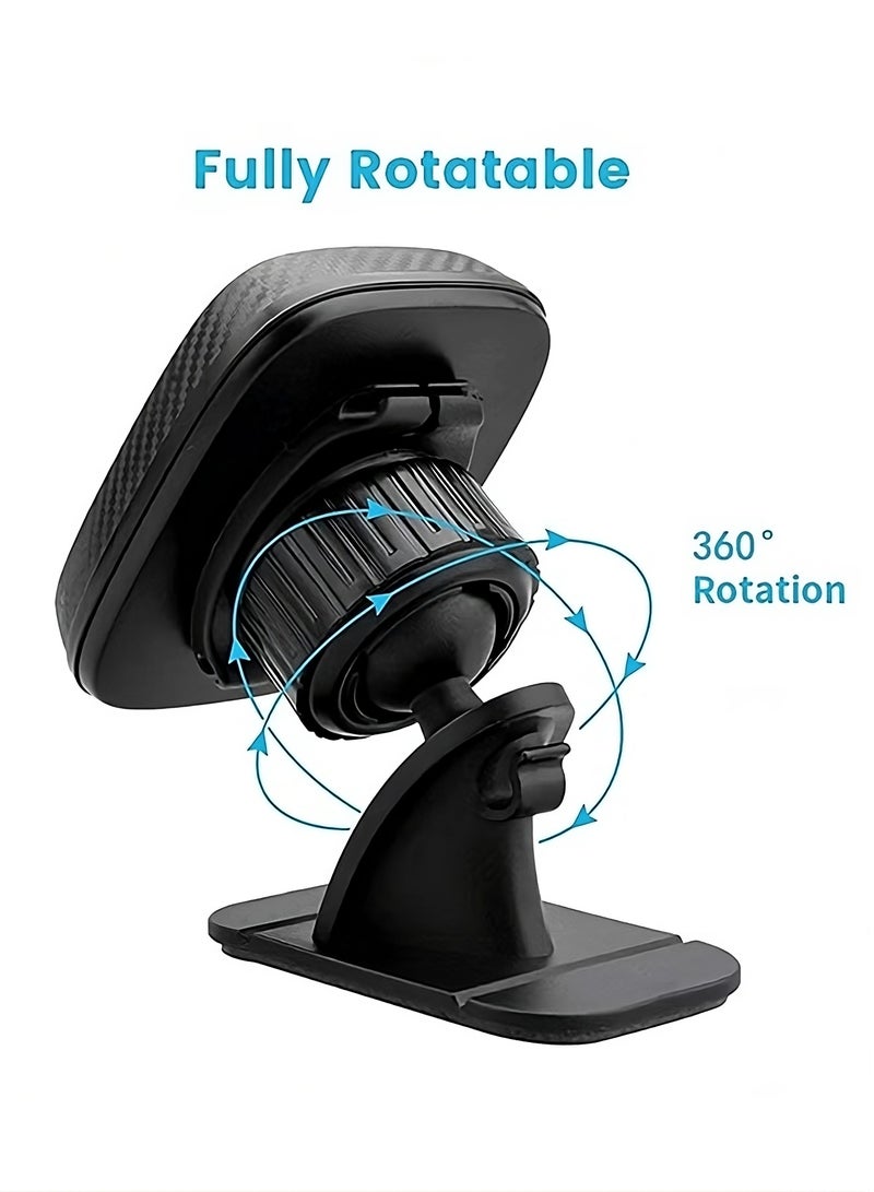 BORTONY Magnetic Dashboard Car Mount Holder Black - Image 2