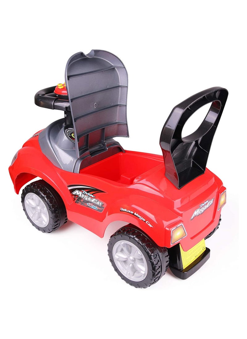 FACTUAL TOYS FTT Mega Pusher Car - Red  - Image 2
