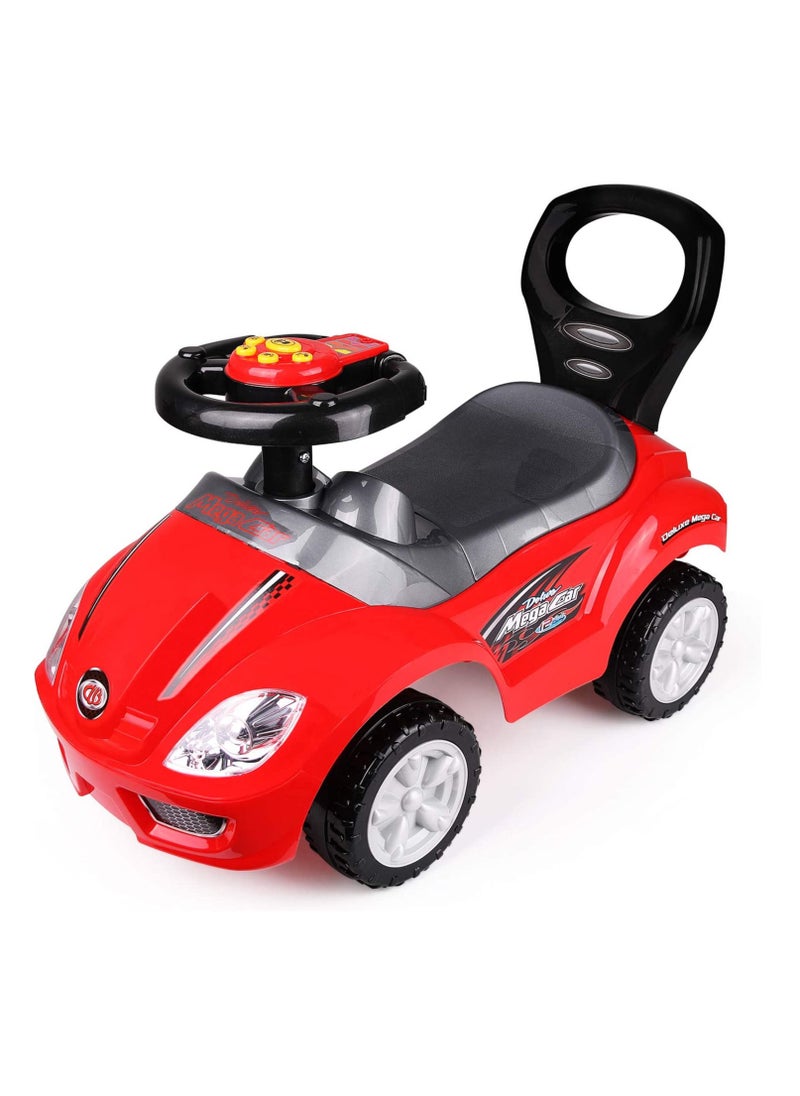 FACTUAL TOYS FTT Mega Pusher Car - Red  - Image 4