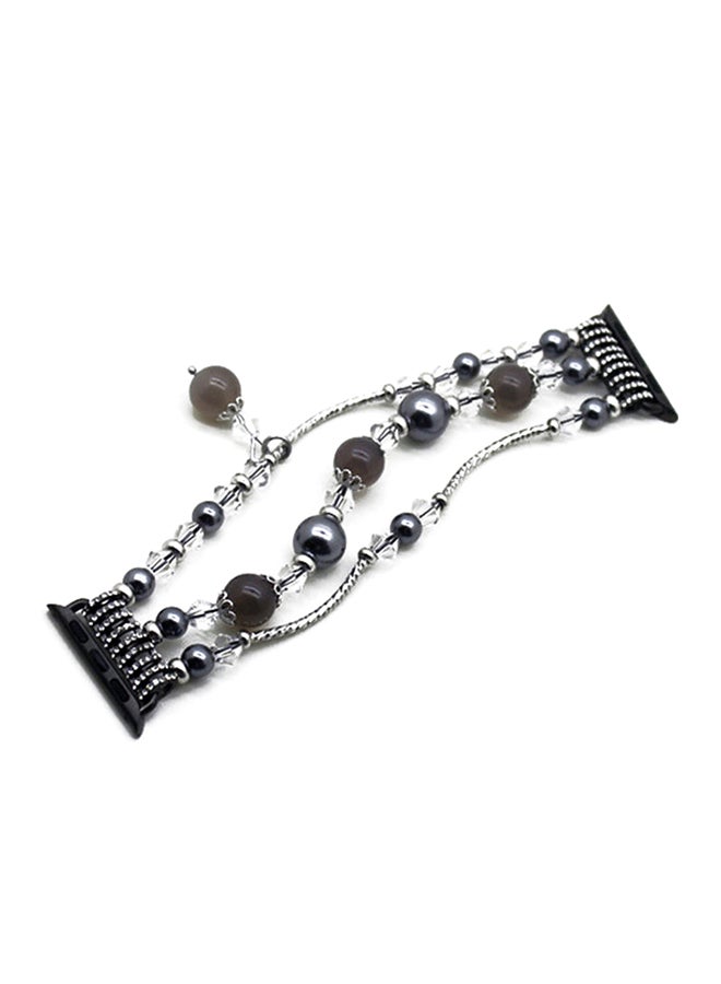 ISank Bracelet Replacement Band For Apple Watch 3/4/5 Grey - Image 1