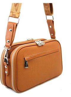 Just Polo Women's Black 5-Compartment Shoulder and Crossbody Bag  - Image 3