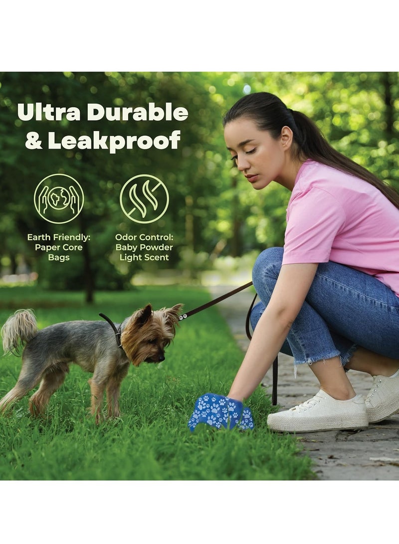 Dog Bags Holders with LED Flashlight Pet Waste Bags Dispensers for Leash Doggie 10pcs Bags 2pcs Capsule Holders - Image 3