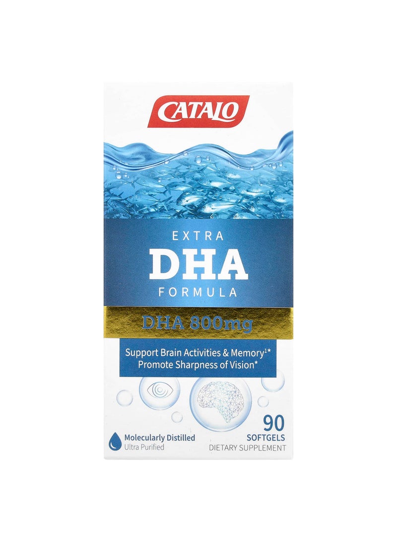Extra DHA Formula, 90 Softgels