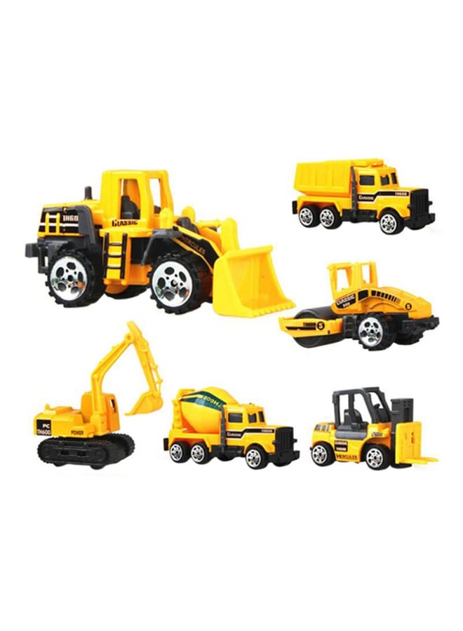 6 Piece Mini Construction Engineering Dump Die Cas - Image 1