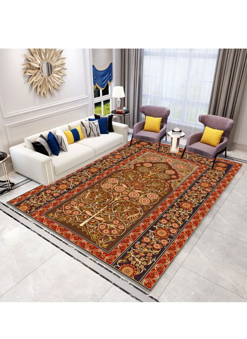 Sharpdo Area Rugs Modern Simple Short Pile Carpet Living Room Bedroom Rug Anti-slip Floor Carpet Home Decor 160 * 230CM  - Image 1