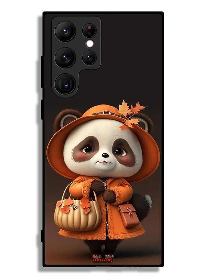 Tolwak Samsung Galaxy S22 Ultra 5G Protective Case Cover Cute Panda Lady Style - Image 3