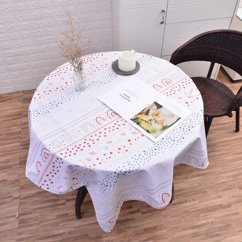 Womumon Splat Mat for Under High Chair/Arts/Crafts, WOMUMON Washable Spill Mat Waterproof Anti-Slip Floor Protector Splash Mat, Messy Mat and Table Cloth - Image 4