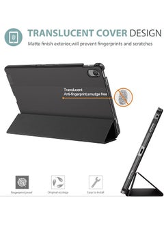Procases For Lenovo Tab M10 Plus Case 10.6 Inch 2022 3Rd Gen Slim Stand Hard Back Shell Protective Smart Cover Case For Lenovo Tab M10 Plus 10.6 Inch 2022 Release -Black  - Image 4