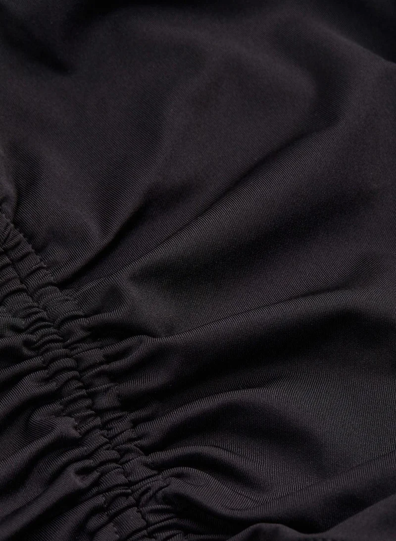 H&M Cutout Long Sleeve Dress