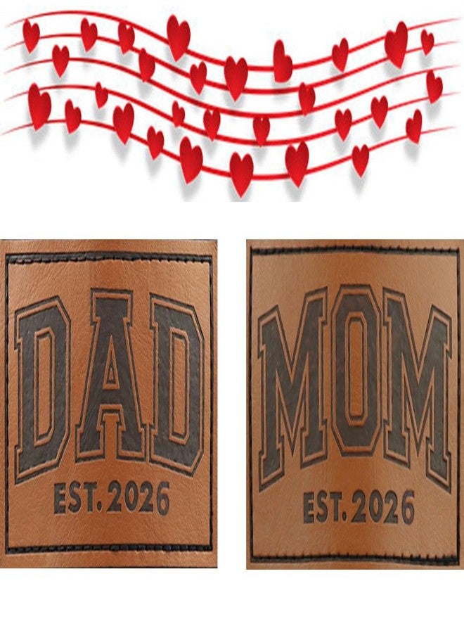Kahhrepa Gifts for New Parents, Mom and Dad Est 2026 Baseball Cap, Baby Announcement Party Decorations Hat, Christmas Birthday Gifts for Expecting Moms Papa Mama Black - Image 4