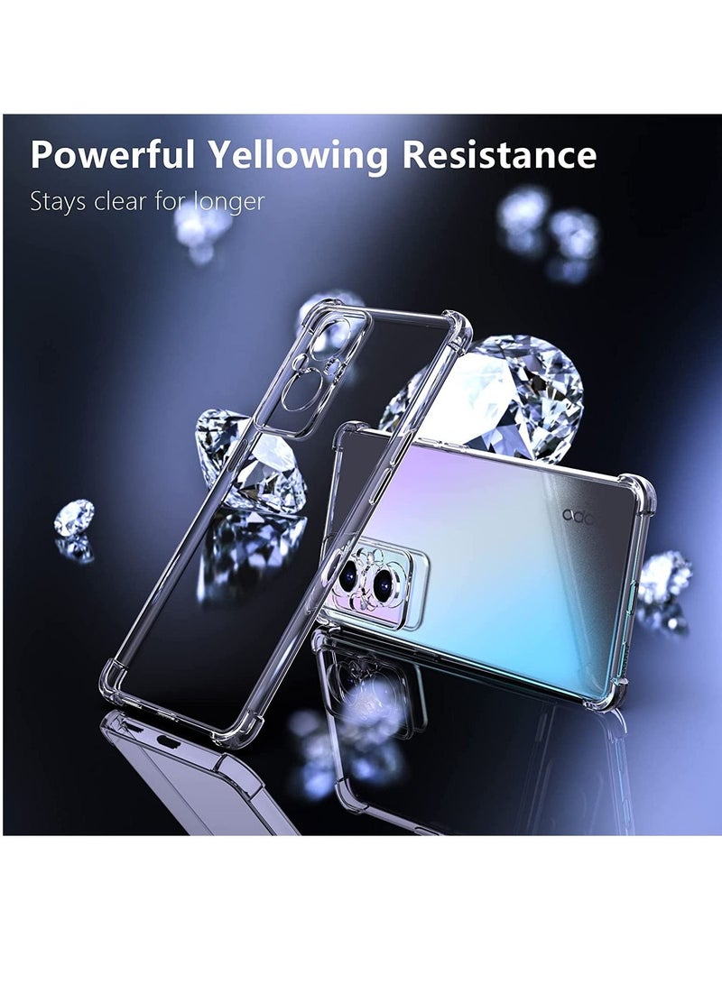 Oppo A96 5G / Oppo Reno 7Z 5G / Oppo Reno 8Z 5G / Oneplus Nord N20 Anti Shock Transperent Case - Image 2