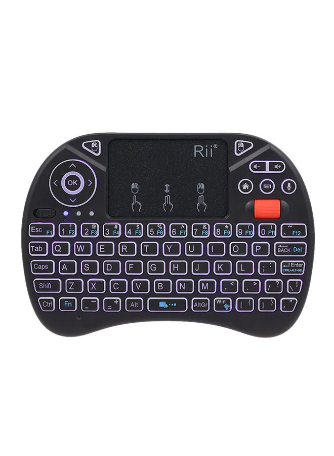 NIBEMINENT Bluetooth Wireless Keyboard Handheld Remote Control For Smart TV Black - Image 3