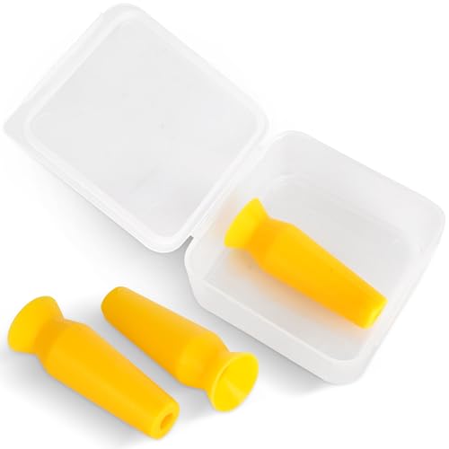 Samorillo [3 Pack] Vented Scleral Lens Inserter - Contact Lens Applicator for Hard/RGP Lenses, Scleral Lenses & Prosthetic Eyes - Ensures Smooth Airflow for Easy & Precise Lens Insertion - Fit All Lens Stands - Image 1