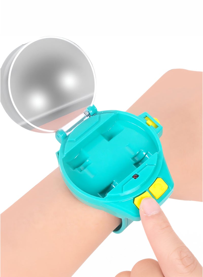 Toshionics Mini Remote Control Watch Car Toy for Kids 3+ Years – 2.4GHz RC Wrist Racing Car with LED Lights, USB Rechargeable Mini Vehicle with Hand Band Controller, Small Portable Watch Car Toy for Boys and Girls, Interactive Outdoor Indoor Play Gift - Image 4