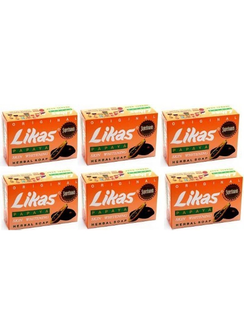 Likas 6 Likas Papaya Soaps by Likas 
