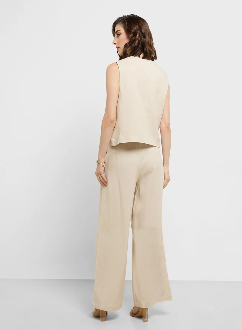 ELLA Basic Vest & Pant Set