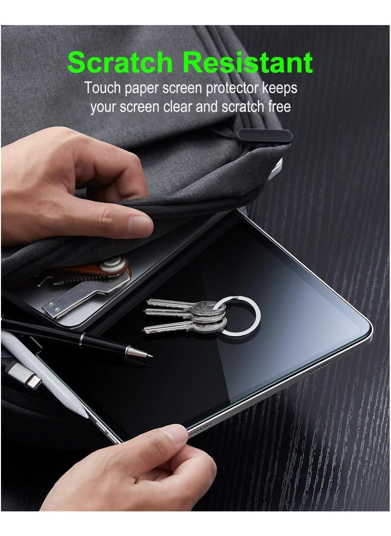 ماركة غير محددة واقي شاشة من الزجاج المقوى لجهاز iPad Pro 11 بوصة 2024 اللوحي، واقي شاشة بصلابة 9H، واقي شاشة بدون فقاعات شفاف  - Image 2
